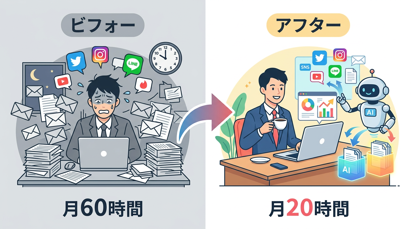 ビフォーアフター比較